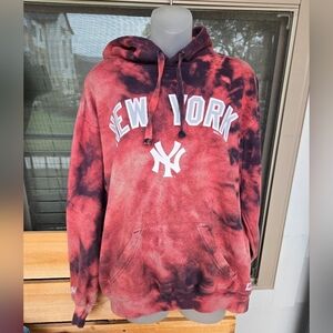 Stitches Athletic New York Tie Dye Hoodie Sz M Unisex